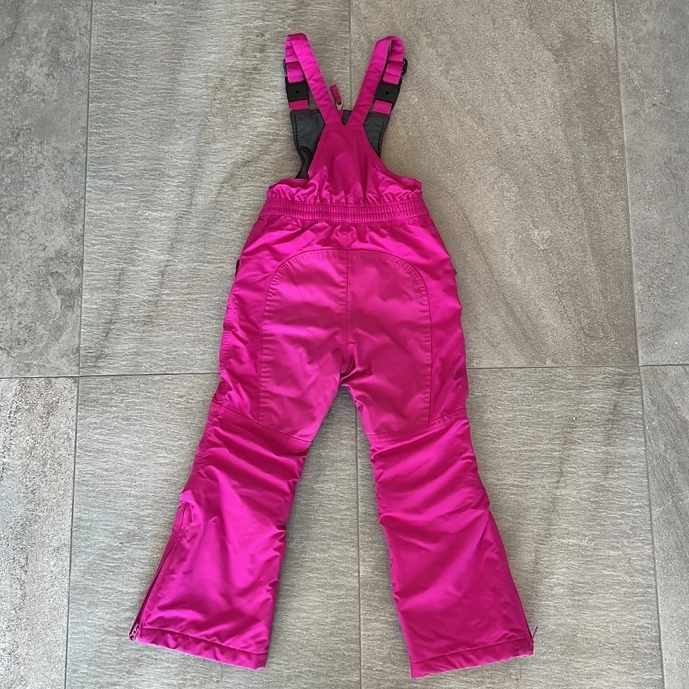 Lands’ End Kids Squall Waterproof Insulated Iron Knee Snow Bibs - Never worn